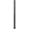Dekorativ puller | st�lr�r � 89 mm | med flad top | fastmonteret, til indst�bning i beton med jordanker, total l�ngde ca. 1300 mm | uden �je